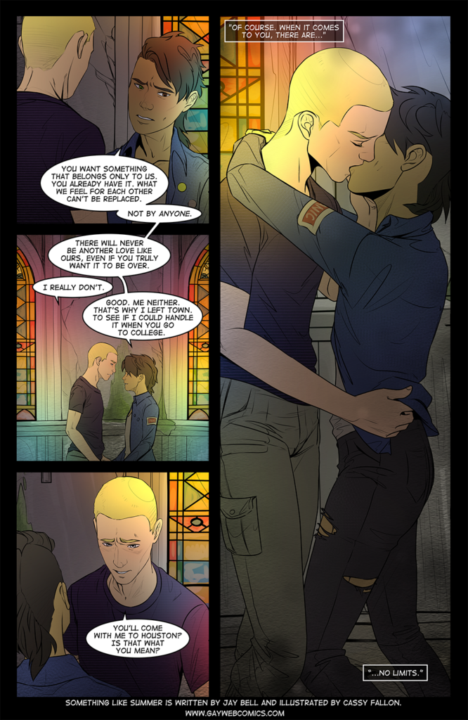 LGBT gay comics